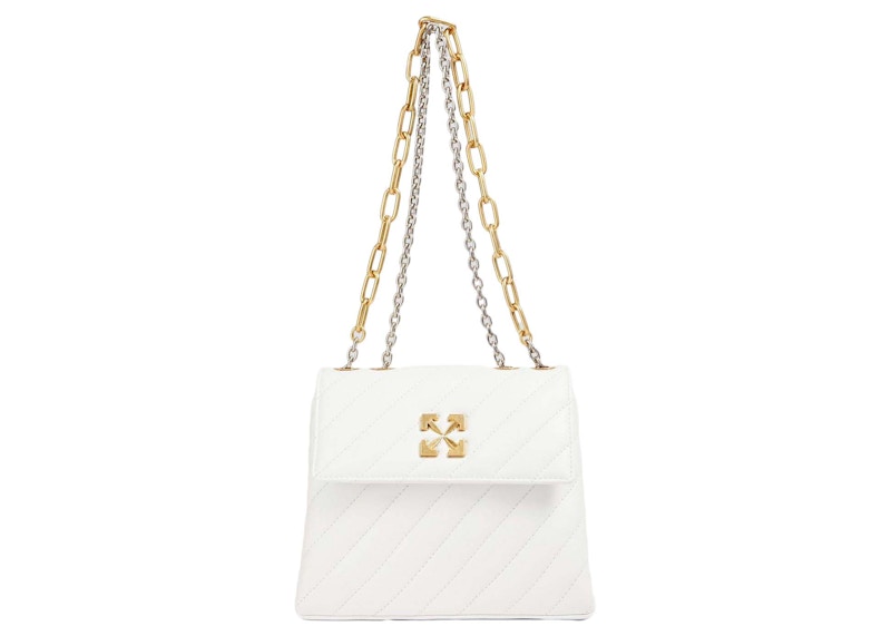 OFF-WHITE Jackhammer Shoulder Bag White