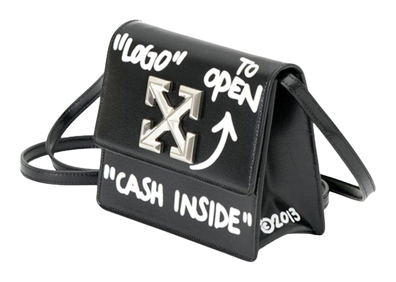 OFF-WHITE Jitney 0.7 Bag Black