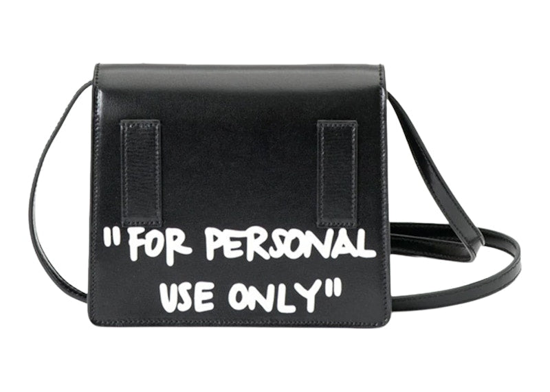 OFF-WHITE Jitney 0.7 Bag Black