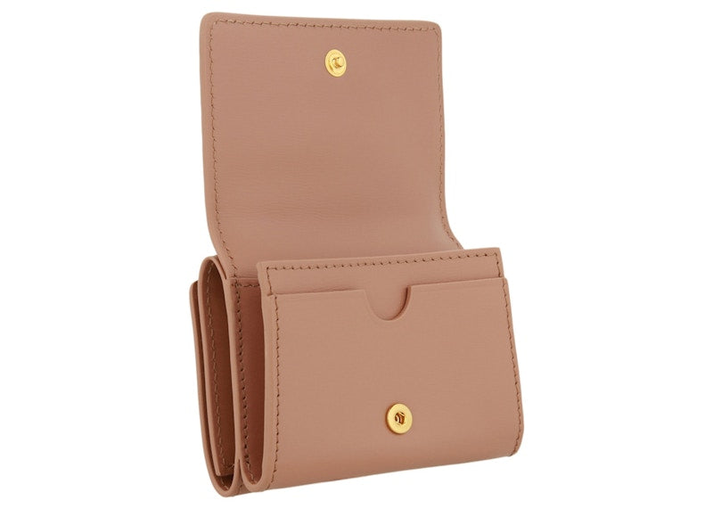 OFF-WHITE Jitney Leather Wallet Nude