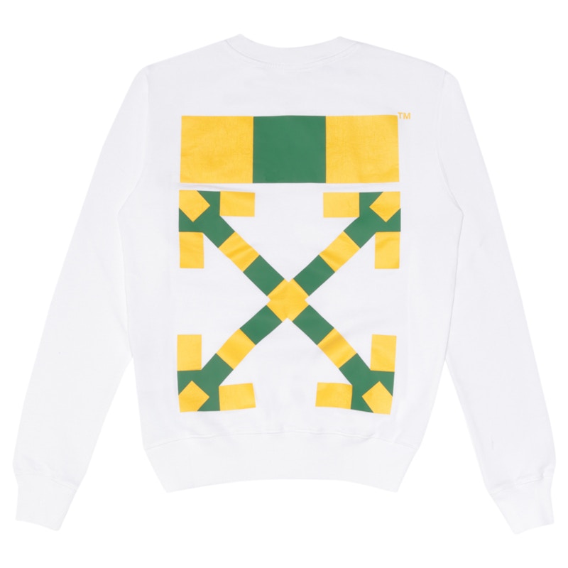 OFF-WHITE Johannesburg Africa Graphic Print Sweatshirt White/Multicolor