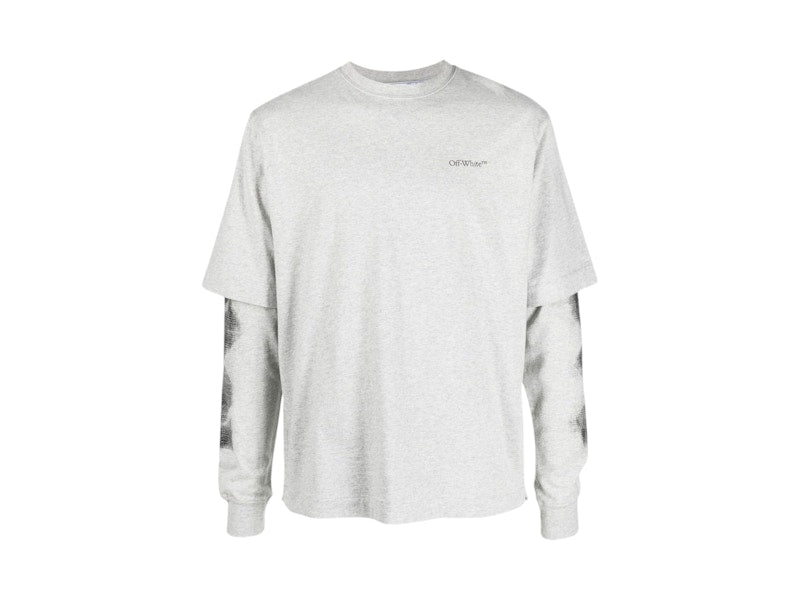 OFF-WHITE Jumbo Arrow Double L/S T-shirt White