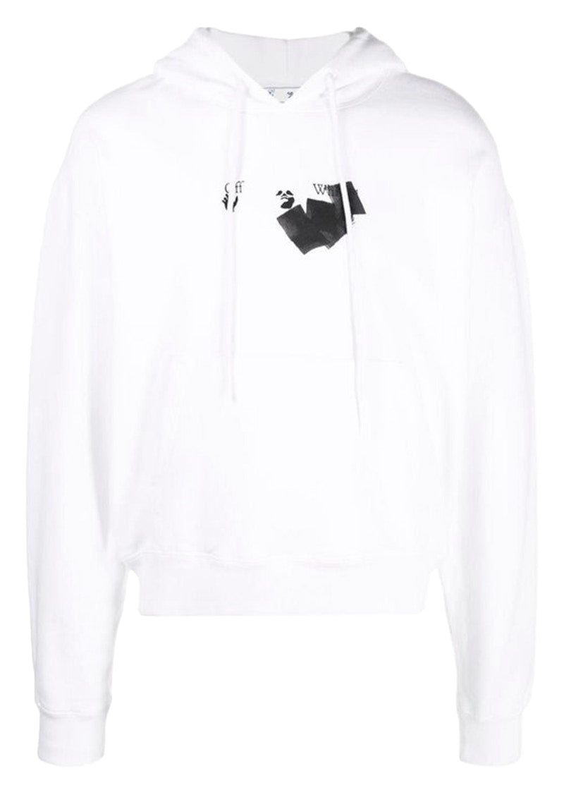 OFF-WHITE Jumbo Marker Arrows Hoodie White/Black