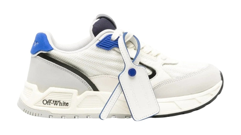 OFF-WHITE Kick Off Lace Up White Grey Blue (Women's)