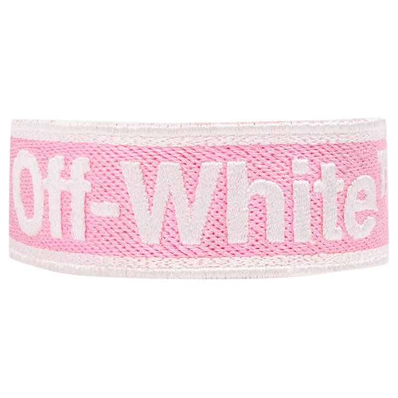 OFF-WHITE Knot Bracelet Pink/White