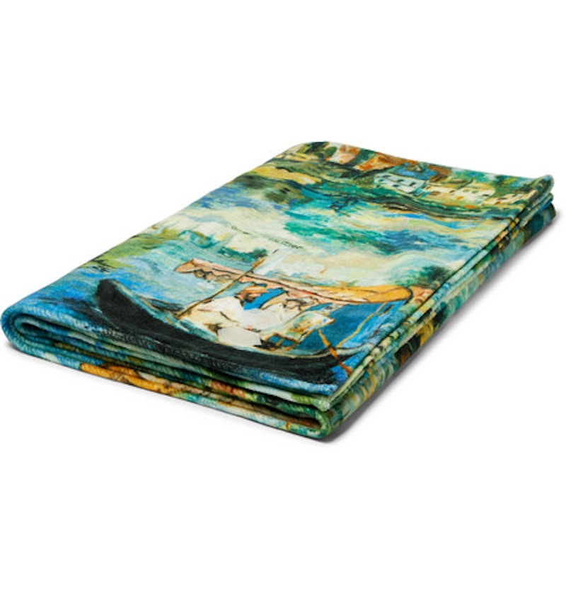 OFF-WHITE Lake Print Beach Towel (SS19) Multicolor