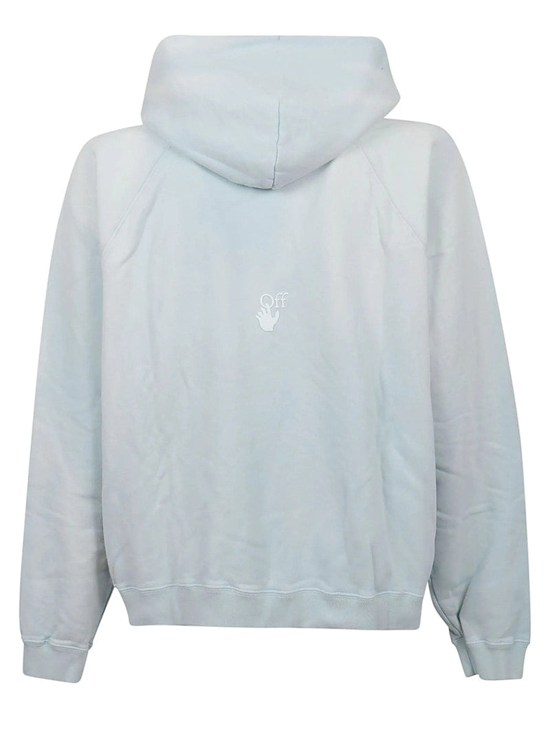 OFF-WHITE Laundry Raglan Skate Hoodie Baby Blue