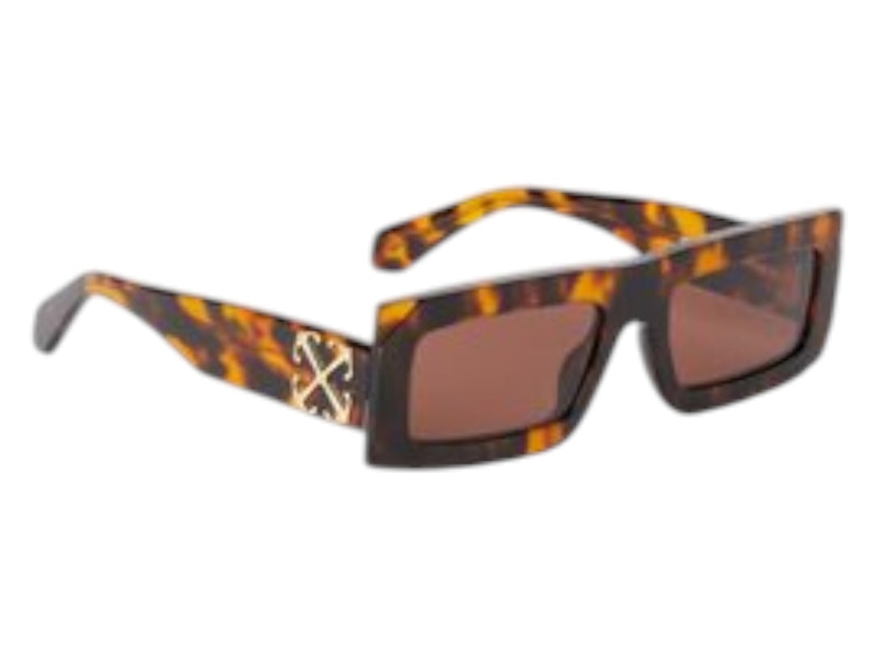 OFF-WHITE Laurel Sunglasses Havana Brown (OERI13PF24PLA0016064-FR)