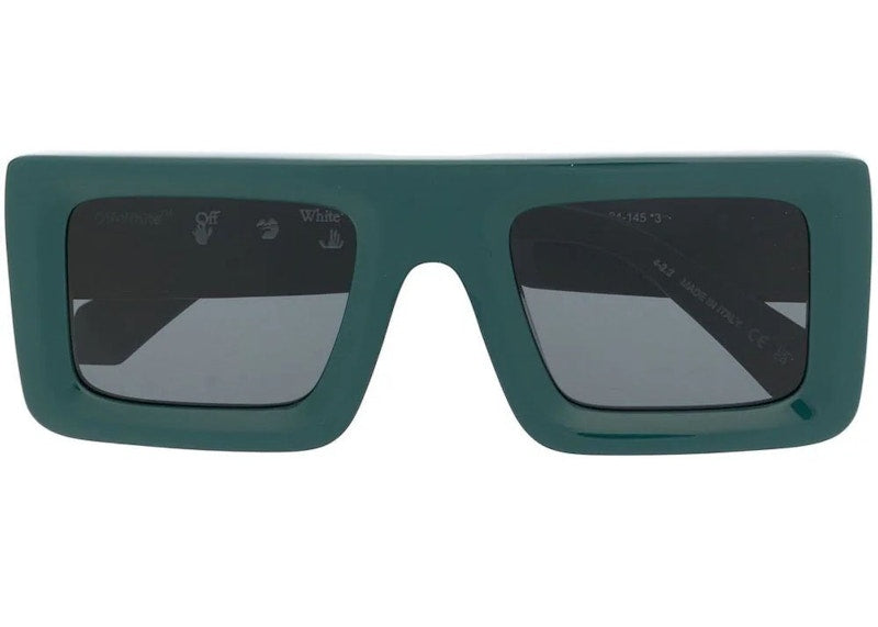 OFF-WHITE Leonardo Sunglasses Green (OERI049F22PLA0015507)