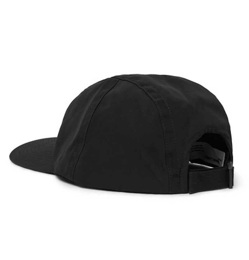 OFF-WHITE Logo Appliqued Shell Baseball Hat Black/Pink
