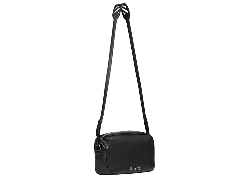 OFF-WHITE Logo Shoulder Bag Black