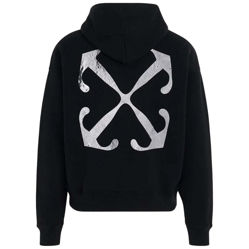 OFF-WHITE Lunar Arrow Skate Hoodie Black