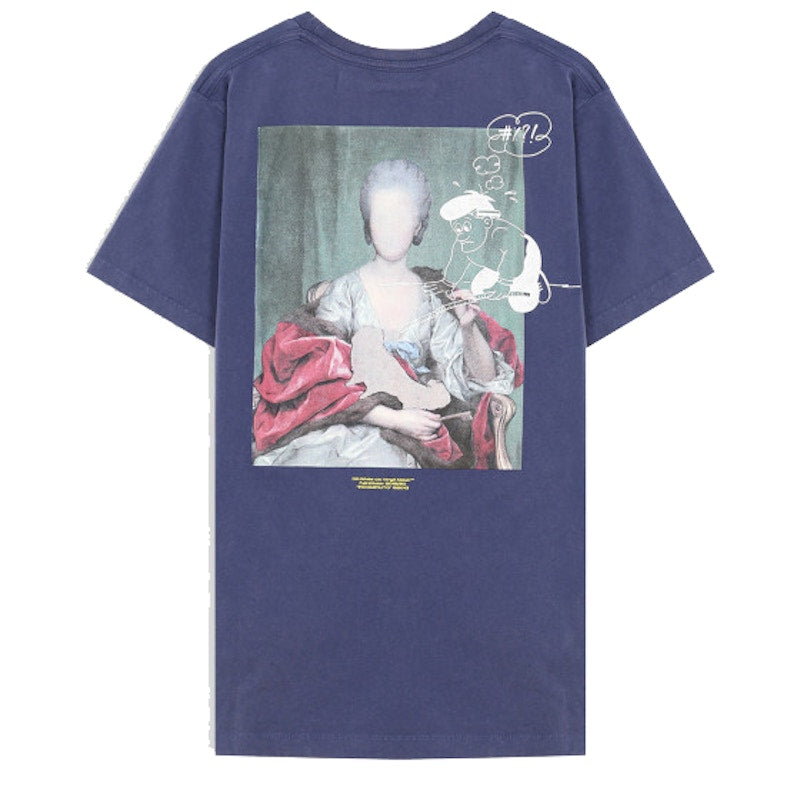 OFF-WHITE Mariana De Silva T-shirt Blue/Multicolor