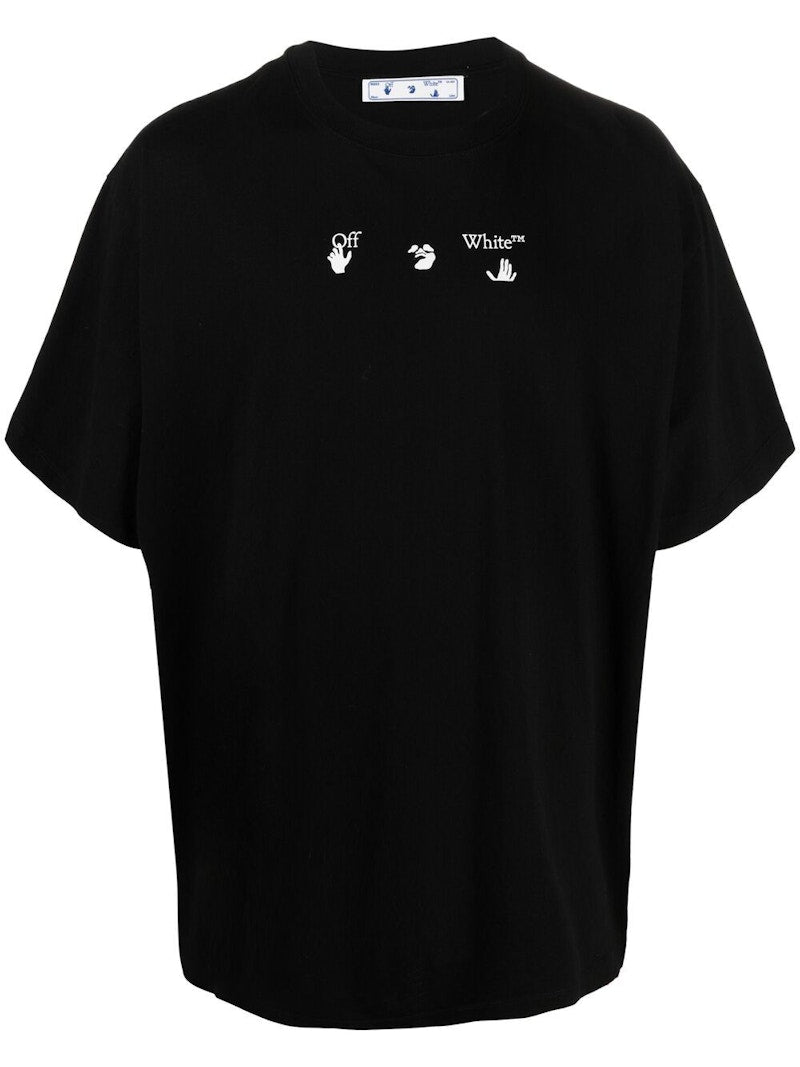 OFF-WHITE Marker Arrow Oversized T-shirt Black/Grey
