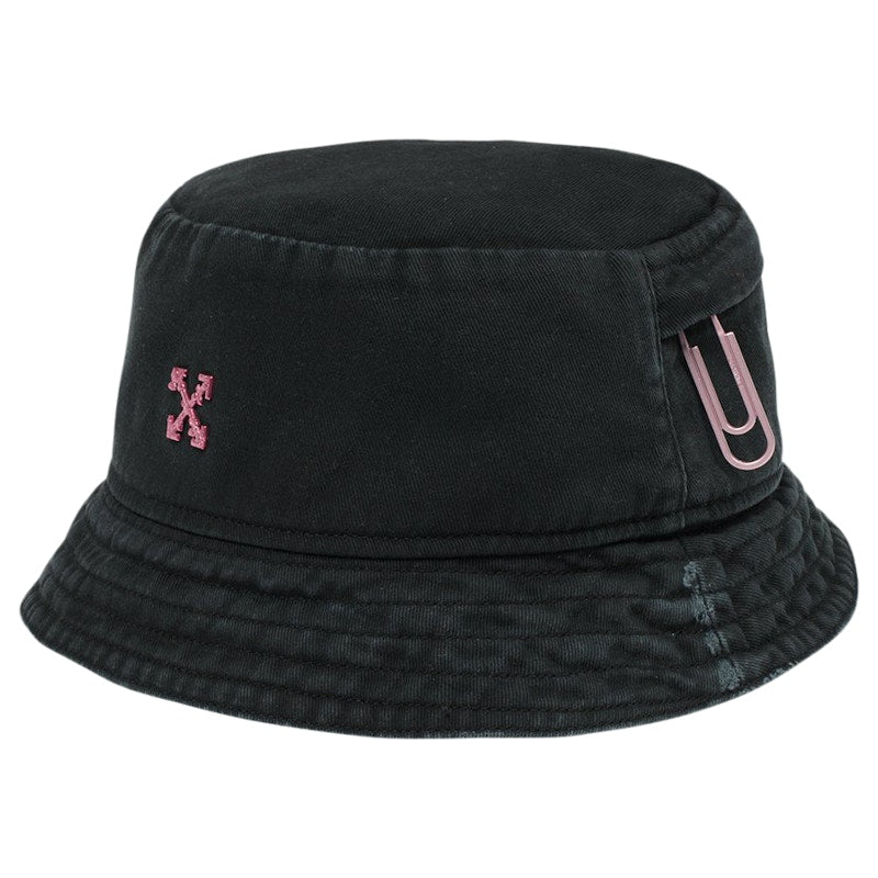 OFF-WHITE Metal Arrows Bucket Hat Black/Fuchsia