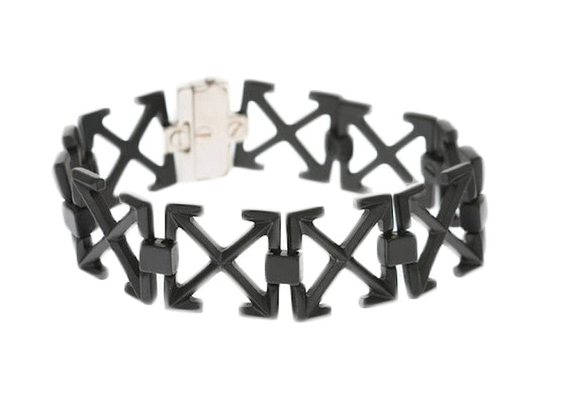 OFF-WHITE Metal Multi Arrows Bracelet Black