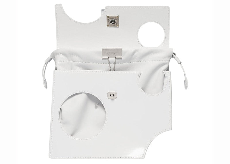 OFF-WHITE Meteor 2.8 Jitney Bag White