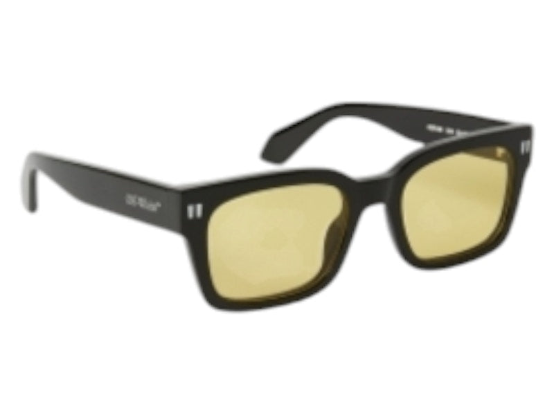 OFF-WHITE Midland Sunglasses Black Yellow (OERI108S24PLA0011018-FR)