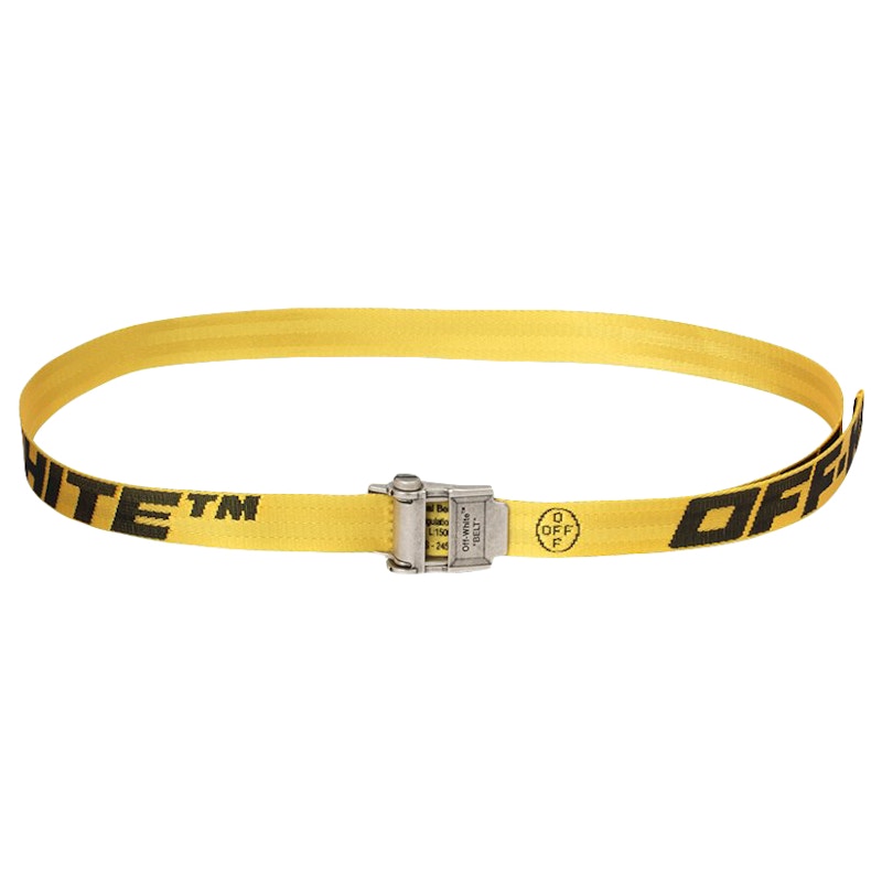OFF-WHITE Mini Short 2.0 Industrial Belt Yellow/Black