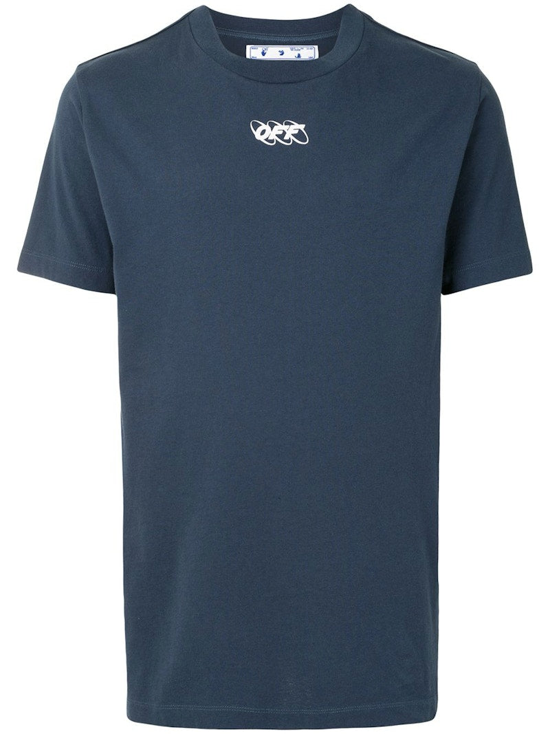 OFF-WHITE Mirko First S/S Slim T-shirt Dark Blue