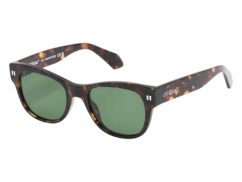 OFF-WHITE Moab Sunglasses Havana Green (OERI107S24PLA0016055-FR)