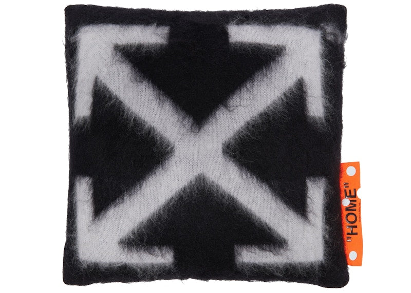 OFF-WHITE Mohair Small Pillow