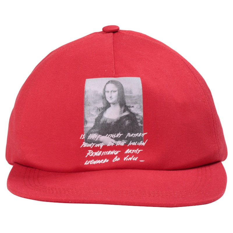 OFF-WHITE Monalisa Hat Red/Black/White