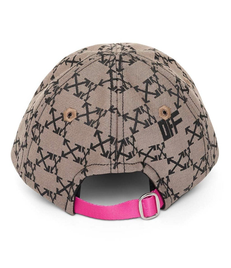 OFF-WHITE Monogram Baseball Cap Brown/Black