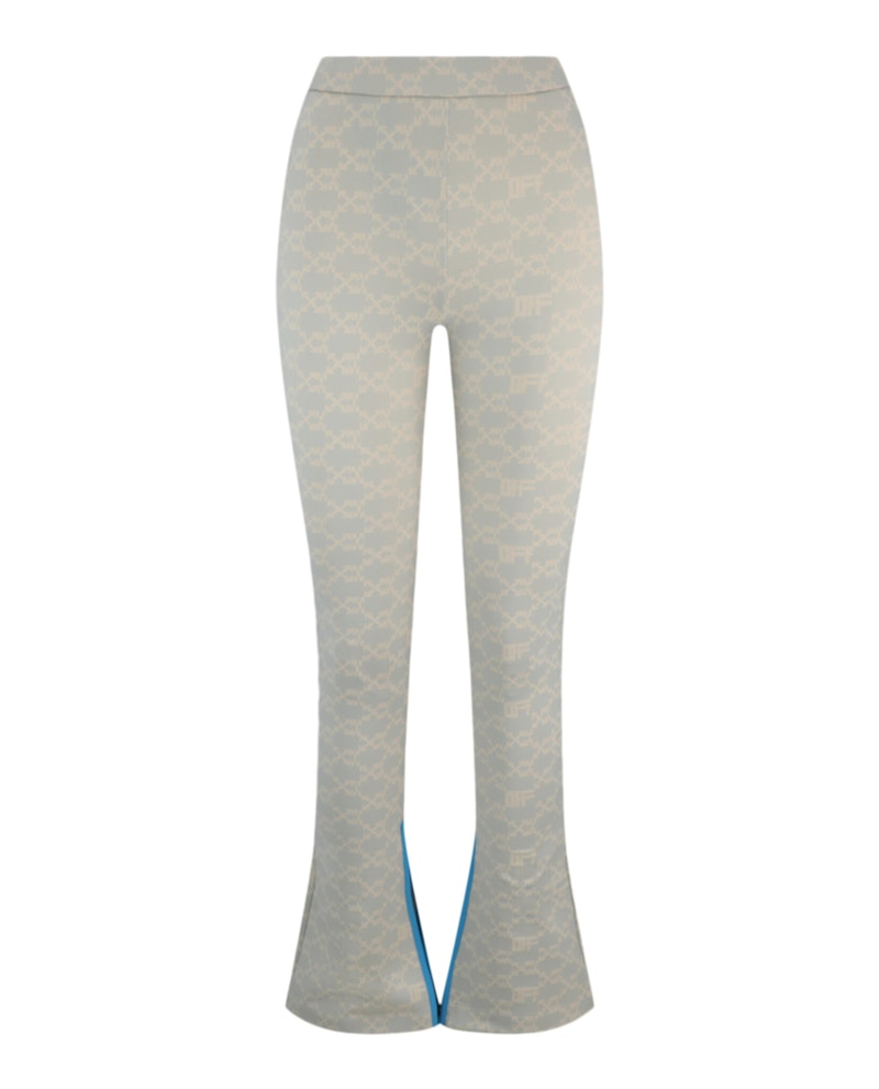 OFF-WHITE Monogram Split Leggings Light Green