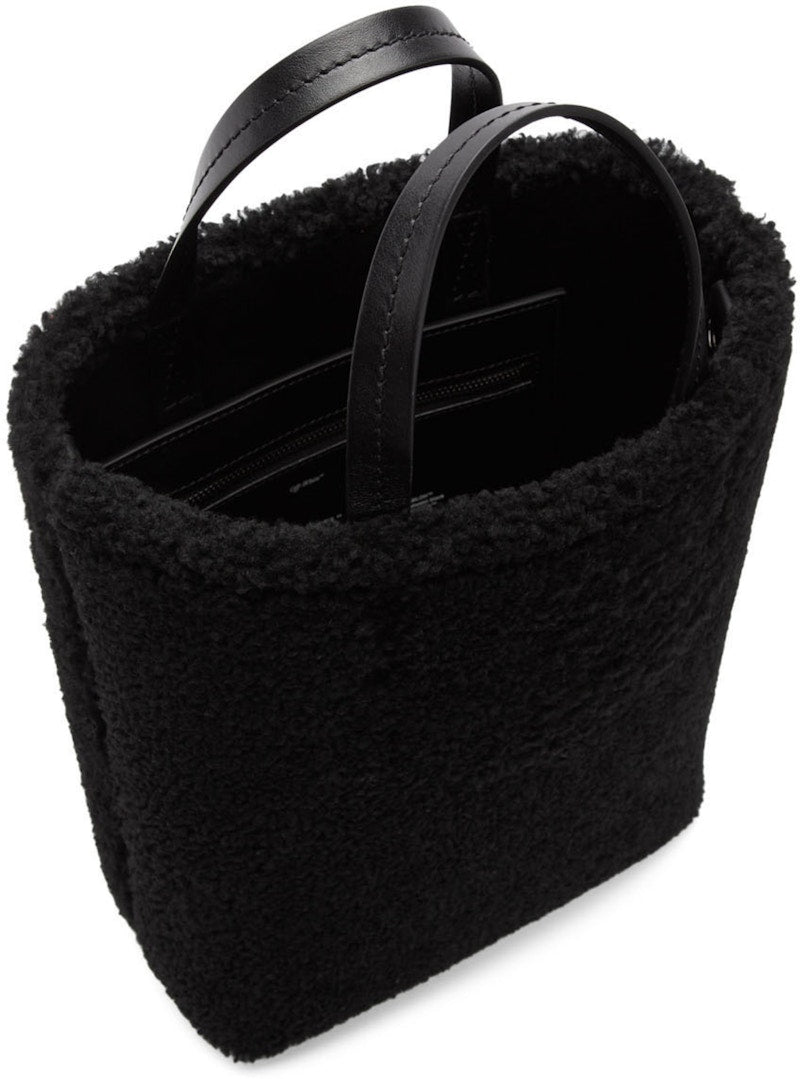 OFF-WHITE Montone Tote Furry Black