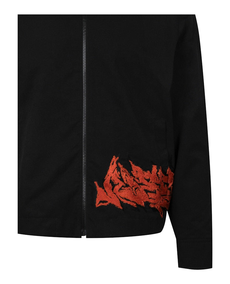 OFF-WHITE Neen Harrington Jacket Black/Orange