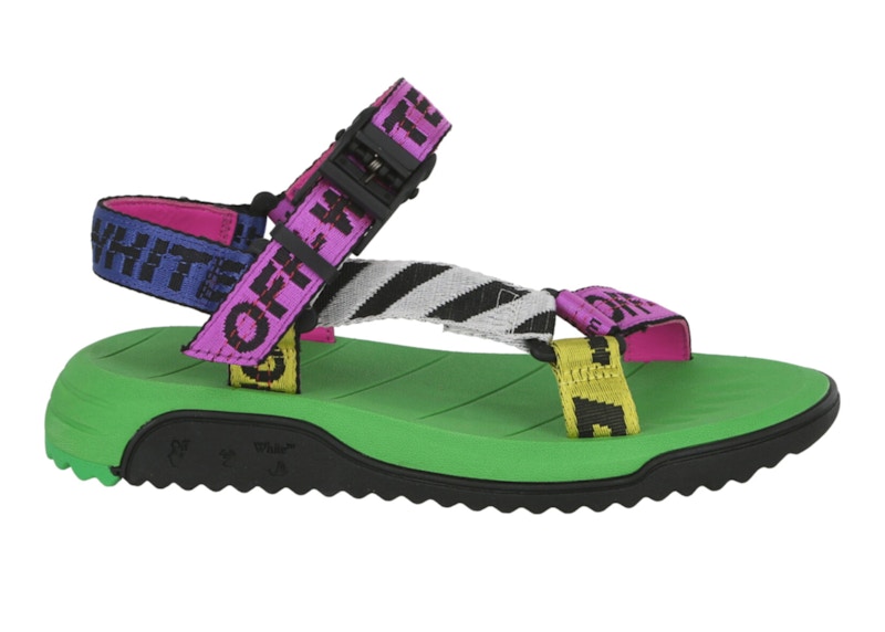 OFF-WHITE New Trek Sandal Fuchsia Green (Women's)
