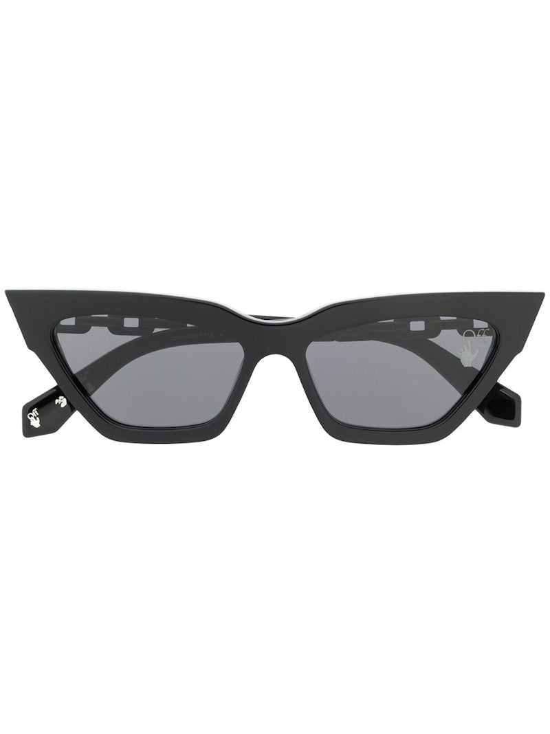 OFF-WHITE Nina Cat Eye Sunglasses Black (OWRI021F20PLA0011003)