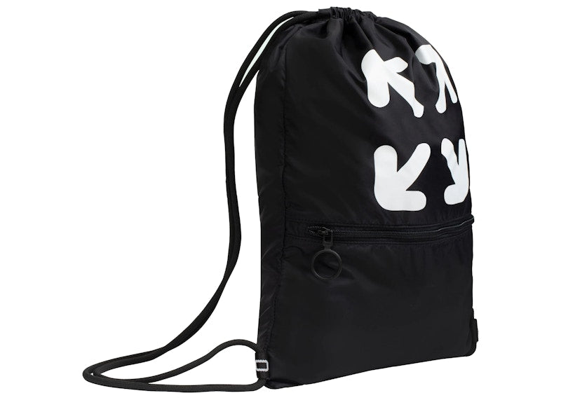 OFF-WHITE Nylon Gymsack Black