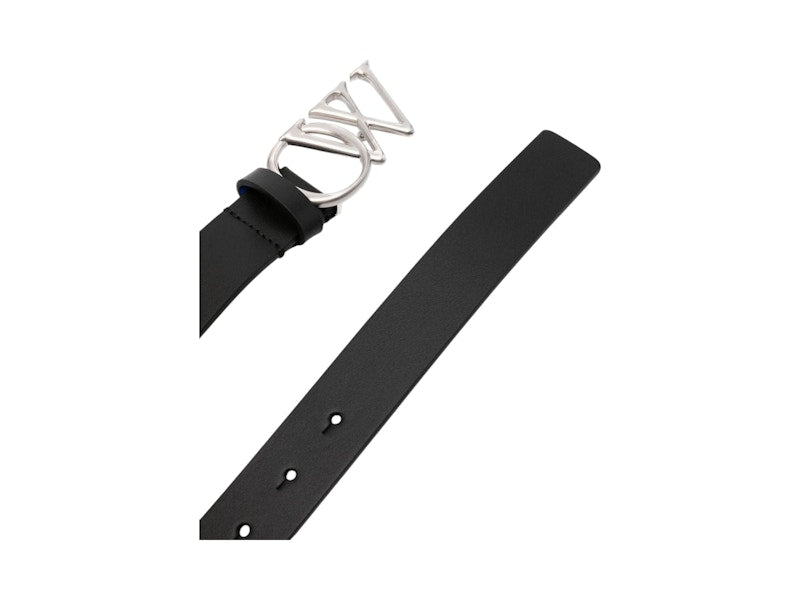 OFF-WHITE OW Initials 30Mm Belt Black