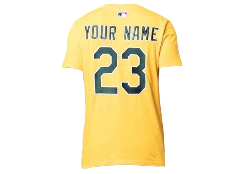 OFF-WHITE Oakland Athletics T-shirt Yellow