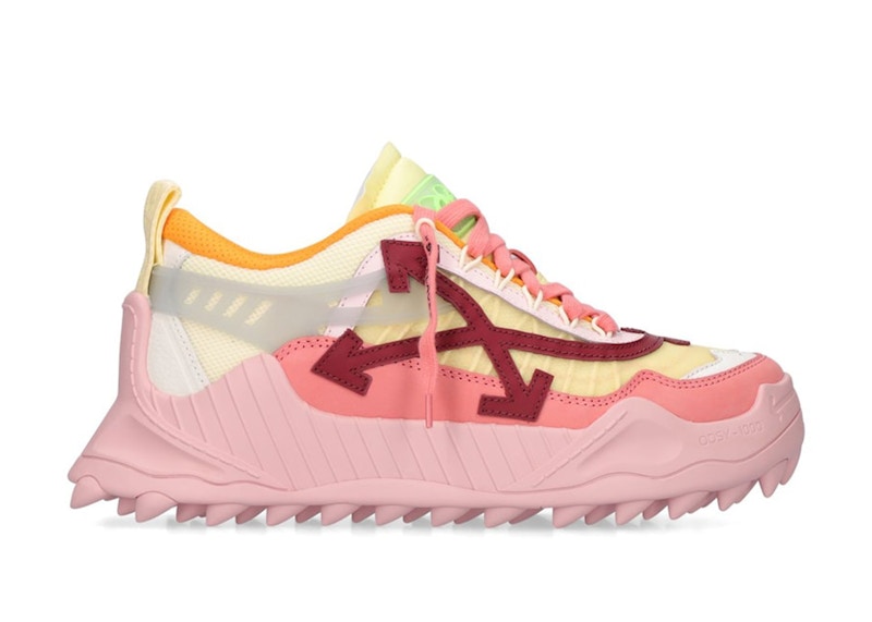 OFF-WHITE Odsy-1000 Pink Yellow Burgundy (Women's)