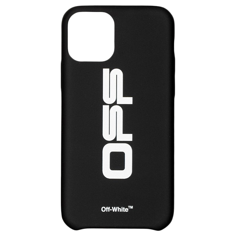 OFF-WHITE Off Carryover iPhone 11 Pro Max Case Black/White