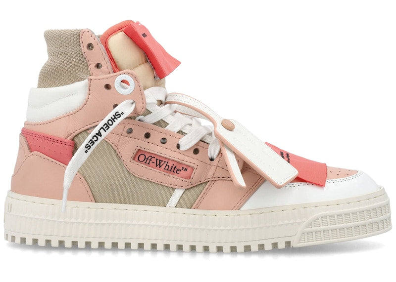 OFF-WHITE Off Court 3.0 Calf Leather Pink Beige (Women's)