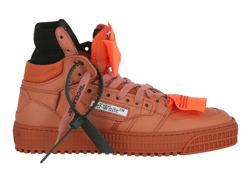 OFF-WHITE Off-Court 3.0 Leather High Top Sneaker Terracotta (Women's)