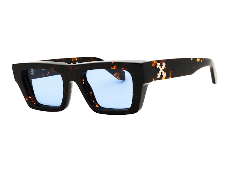 OFF-WHITE Oregon Sunglasses Havana Blue (OERI145S25PLA0016045)