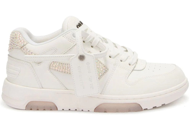 OFF-WHITE Out Of Office Crystal Embellished White (Women's)