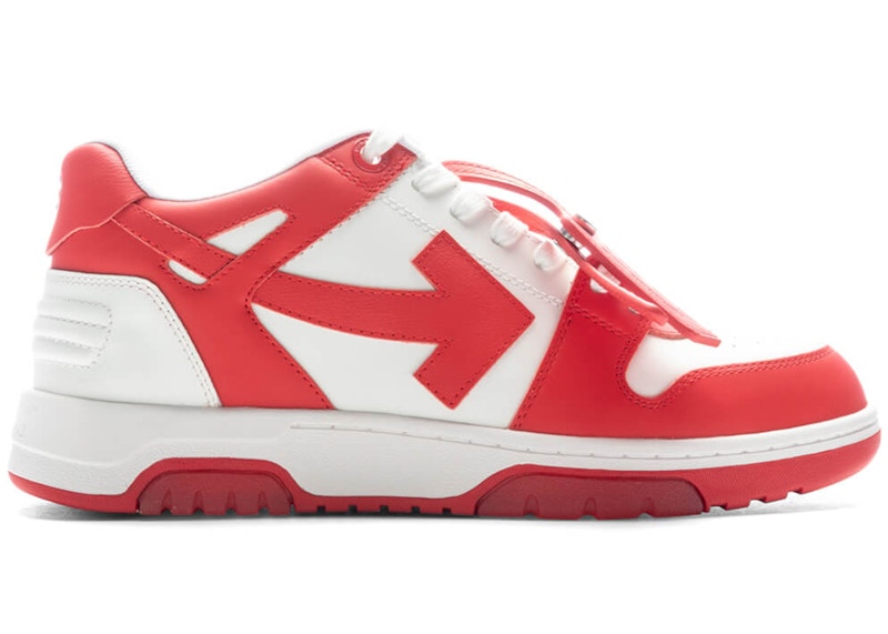 OFF-WHITE Out Of Office Low White Red