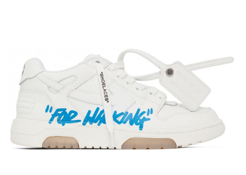 OFF-WHITE Out Of Office "OOO" Low For Walking White Blue (Women's)