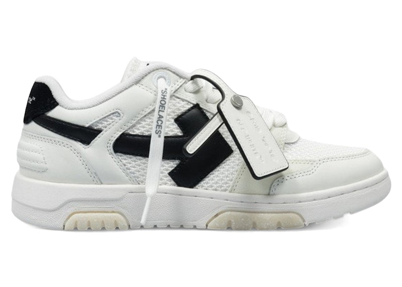 OFF-WHITE Out Of Office OOO Low Slim White Black (Women's)