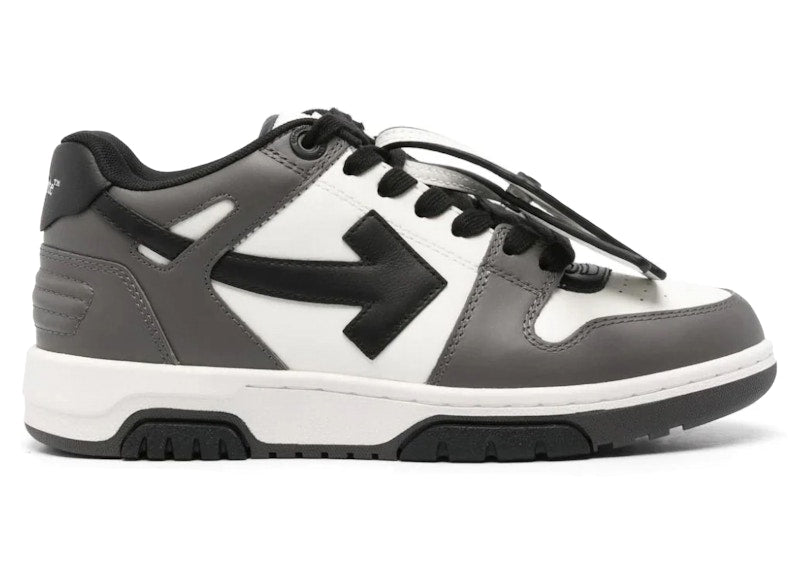 OFF-WHITE Out Of Office OOO Low Tops Dark Grey (Women's)