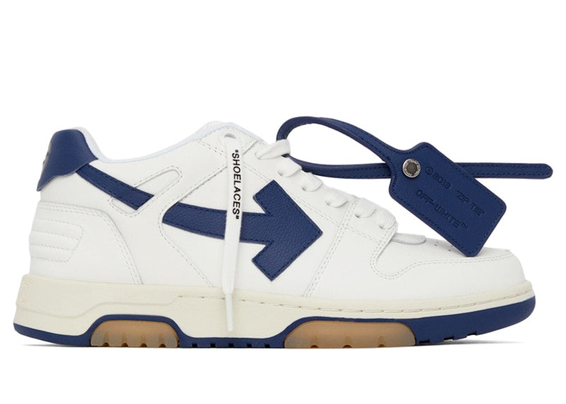 OFF-WHITE Out Of Office "OOO" Low White Navy