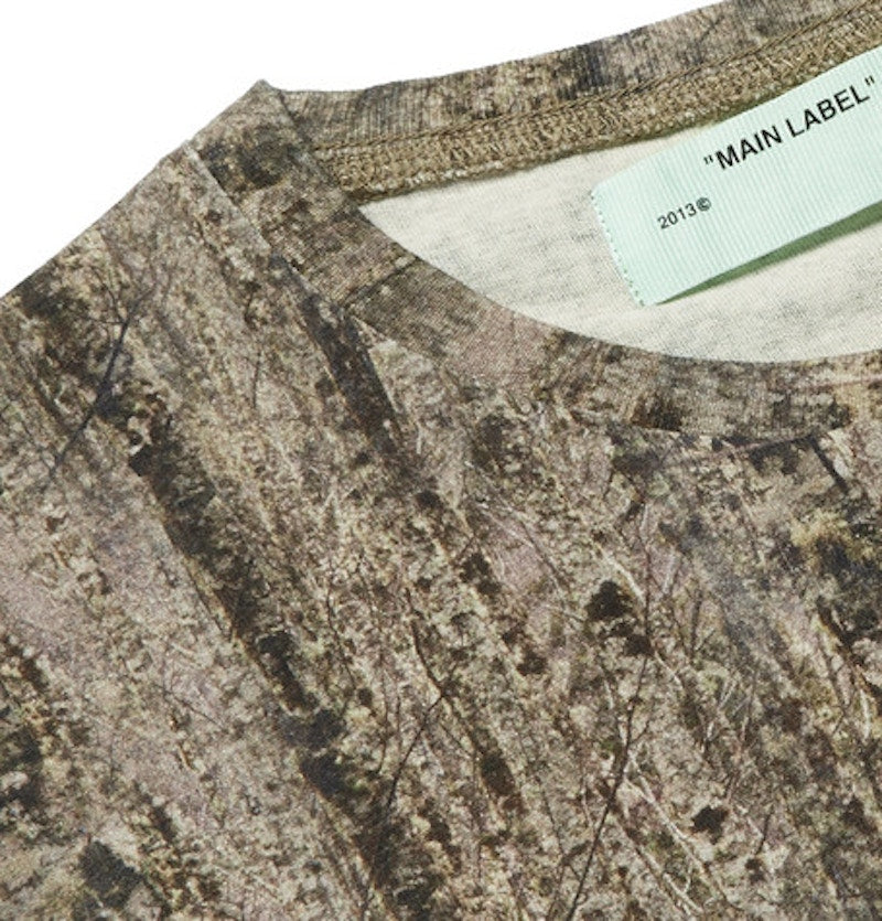 OFF-WHITE Oversized Camoflauge Print T-shirt Camo
