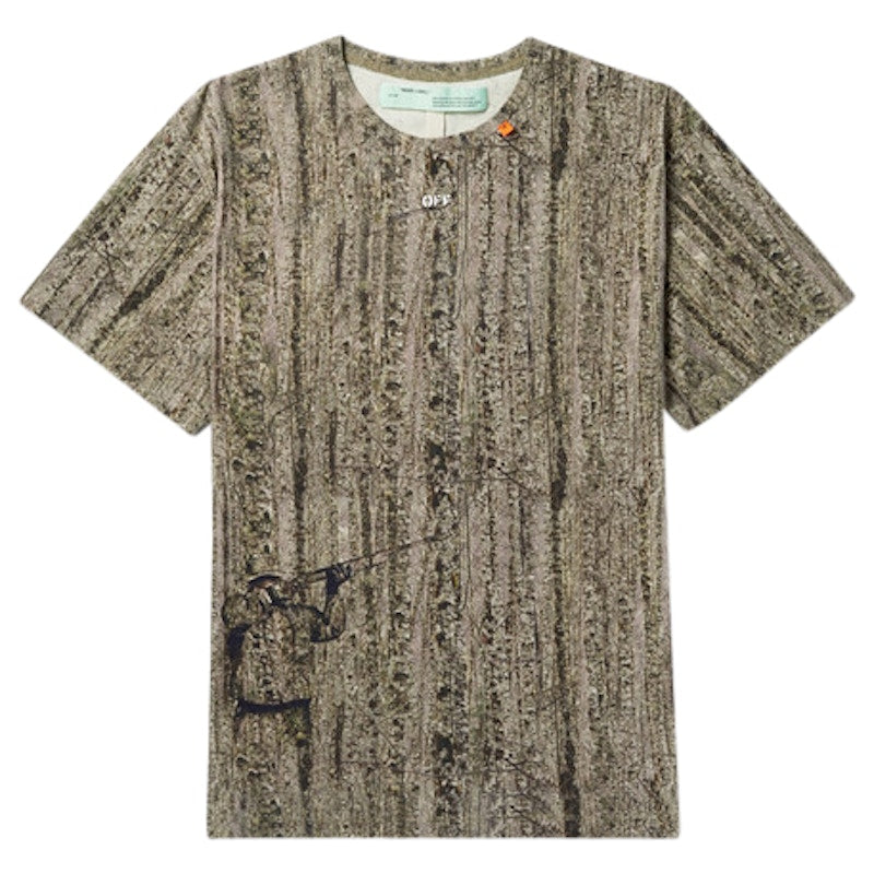 OFF-WHITE Oversized Camoflauge Print T-shirt Camo