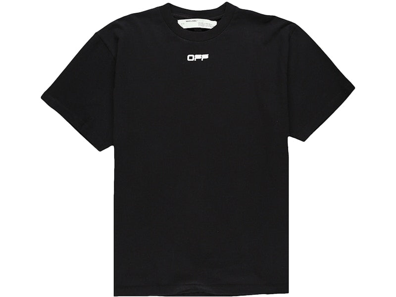 OFF-WHITE Oversized Fit Airport Tape T-shirt Black/Multicolor